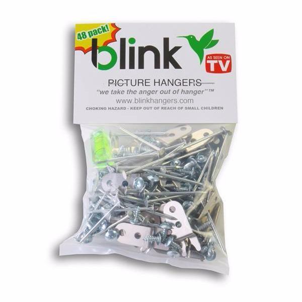 Blink Picture Hangers 48 Pack [Hangs 24 Frames]